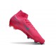 Chaussure Nike Mercurial Superfly X Elite FG Rose Gris