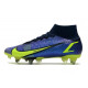 Nike Mercurial Superfly VIII Elite SG Anti-Clog Dynamique Vert Citron