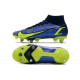 Nike Mercurial Superfly VIII Elite SG Anti-Clog Dynamique Vert Citron