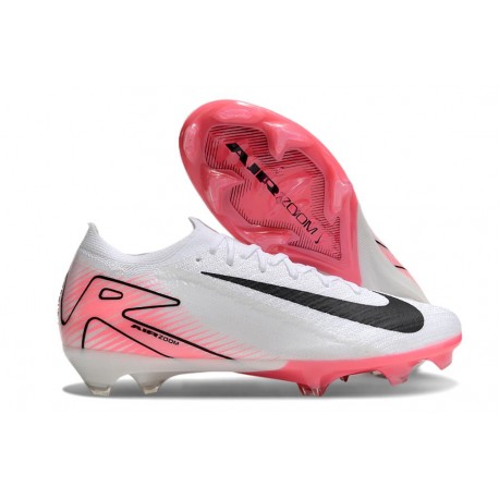 Nike Zoom Mercurial Vapor XVI Elite FG Blanc Rose Noir