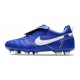Nike Tiempo Legend 10 Elite FG Nouvel Ronaldo Bleu Blanc