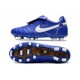Nike Tiempo Legend 10 Elite FG Nouvel Ronaldo Bleu Blanc