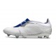 Adidas Predator Elite Foldover Tongue FG Blanc Argent Métallique Royal Vif