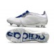 Adidas Predator Elite Foldover Tongue FG Blanc Argent Métallique Royal Vif