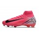 Nike Zoom Mercurial Superfly 10 Elite FG Rose Noir Blanc