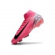 Nike Zoom Mercurial Superfly 10 Elite FG Rose Noir Blanc