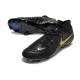 Nike Phantom Luna II Elite FG Chaussure Noir Or Monnaie Métallique