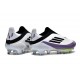 adidas F50+ Sans Lacets FG X Messi Blanc Ftwr Noir Violet Uni