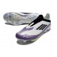 adidas F50+ Sans Lacets FG X Messi Blanc Ftwr Noir Violet Uni