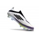 adidas F50+ Sans Lacets FG X Messi Blanc Ftwr Noir Violet Uni