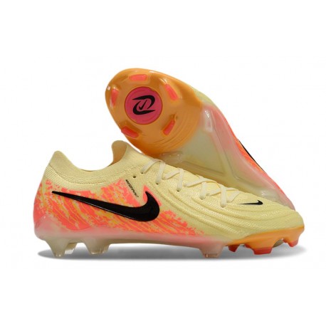 Nike Phantom Luna 2 Elite FG Crampons Orange Noir