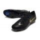Nike Phantom Luna 2 Elite FG Crampons Noir Or Monnaie Métallique