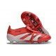 Chaussure Adidas Predator Elite FT FG Rouge Lucide Blanc Noir