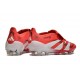 Chaussure Adidas Predator Elite FT FG Rouge Lucide Blanc Noir