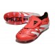 Chaussure Adidas Predator Elite FT FG Rouge Lucide Blanc Noir
