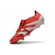 Chaussure Adidas Predator Elite FT FG Rouge Lucide Blanc Noir