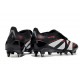 Chaussure Adidas Predator Elite FT FG Noir Gris Quatre Rouge Lucide