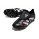 Chaussure Adidas Predator Elite FT FG Noir Gris Quatre Rouge Lucide