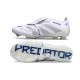 Chaussure Adidas Predator Elite FT FG Blanc Argent Métallique Royal Vif