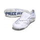 Chaussure Adidas Predator Elite FT FG Blanc Argent Métallique Royal Vif