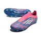 Adidas F50 Elite Laceless FG Bleu Solaire Blanc Ftwr Rose