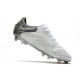 Nike Tiempo Legend 9 Elite Terrain sec Chaussures de Foot Blanc Gris