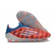 Adidas F50 Elite Laceless FG Rouge Blanc Bleu