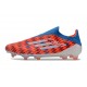 Adidas F50 Elite Laceless FG Rouge Blanc Bleu