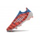 Adidas F50 Elite Laceless FG Rouge Blanc Bleu