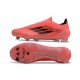 Adidas F50 Elite Laceless FG Orange Noir