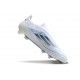 Adidas F50 Elite Laceless FG Blanc Bleu