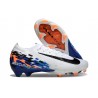 Nike Air Zoom Mercurial Vapor 16 Elite FG Blanc Bleu Noir