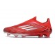 Adidas F50 Elite Laceless FG Rouge Argent