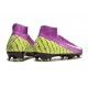 Nike Zoom Mercurial Superfly 10 Elite FG Violet Jaune Blanc