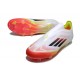 Adidas F50 Elite Laceless FG Blanc Noir Jaune Solaire Rouge