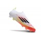 Adidas F50 Elite Laceless FG Blanc Noir Jaune Solaire Rouge