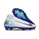 Nike Zoom Mercurial Superfly 10 Elite FG Blanc Noir Bleu