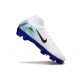 Nike Zoom Mercurial Superfly 10 Elite FG Blanc Noir Bleu