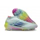 adidas F50 Elite Mid FG Crampon Stellar Icon - Bleu Jaune