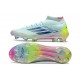 adidas F50 Elite Mid FG Crampon Stellar Icon - Bleu Jaune