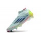 adidas F50 Elite Mid FG Crampon Stellar Icon - Bleu Jaune