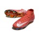 Nike Air Zoom Mercurial Superfly X Elite FG Rouge Blanc