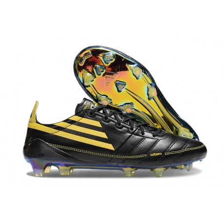 Chaussures adidas F50 Elite FG Noir Jaune