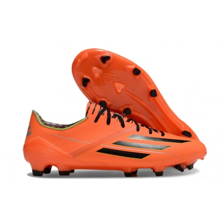 Chaussures adidas F50 Elite FG Orange Noir