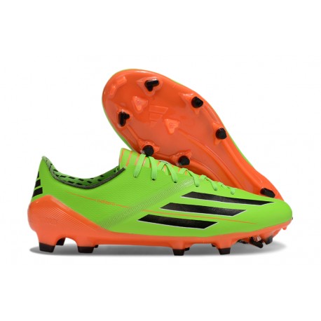 Chaussures adidas F50 Elite FG Vert Noir Orange