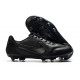 Nike Tiempo Legend 9 Elite Terrain sec Chaussures de Foot Noir