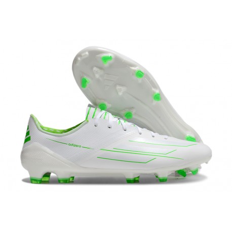 Chaussures adidas F50 Elite FG Blanc Vert