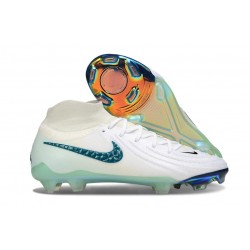 Nike Phantom Luna II Elite FG Chaussure Blanc Vert