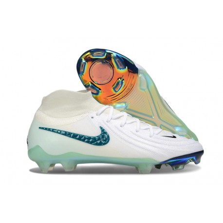 Nike Phantom Luna II Elite FG Chaussure Blanc Vert