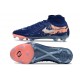 Nike Phantom Luna II Elite FG Chaussure Erling Haaland Bleu Argent Orange